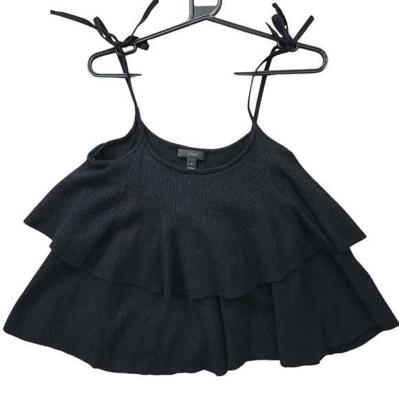 J. Crew Tiered Wool Sleeveless Top - Picture 3 of 5